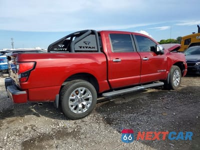 Trzecie zdjęcie samochodu z tyłu: 2021 NISSAN TITAN SL VIN:1N6AA1ED6MN501256 - miniatura