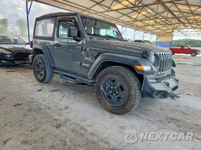 Czwarte zdjęcie samochodu z boku: 2019 JEEP WRANGLER SPORT VIN:1C4GJXAG6KW521997 - miniatura