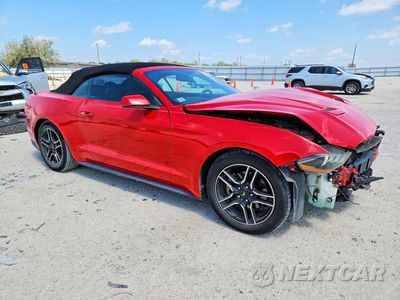 Czwarte zdjęcie samochodu z boku: 2020 FORD MUSTANG V6 CONVERTIBLE VIN:1FATP8UH5L5113348 - miniatura