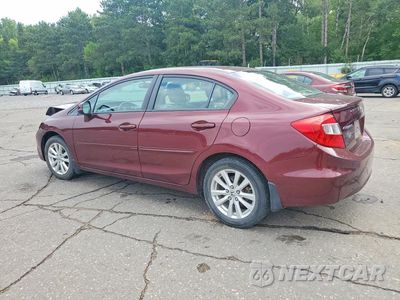 Drugie zdjęcie samochodu z przodu: 2012 HONDA CIVIC EX VIN:19XFB2F86CE022786 - miniatura