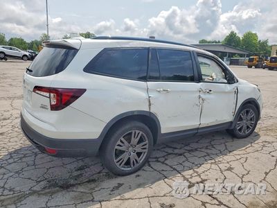Trzecie zdjęcie samochodu z tyłu: 2022 HONDA PILOT SPORT VIN:5FNYF6H39NB067563 - miniatura