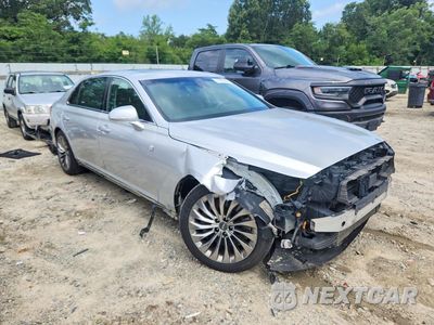 Czwarte zdjęcie samochodu z boku: 2017 GENESIS G90 PREMIUM VIN:KMHG34JAXHU027131 - miniatura