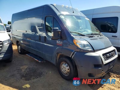 Czwarte zdjęcie samochodu z boku: 2021 RAM PROMASTER 3500 DELIVERY VAN VIN:3C6MRVJGXME552478 - miniatura