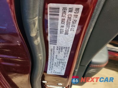 Zdjęcie 13 z 13 samochodu: 2026 DODGE DURANGO GT VIN:1C4RDJDG9TC158493 - miniatura