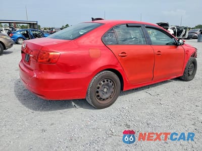 Trzecie zdjęcie samochodu z tyłu: 2014 VOLKSWAGEN JETTA SE VIN:3VWD07AJ7EM370168 - miniatura