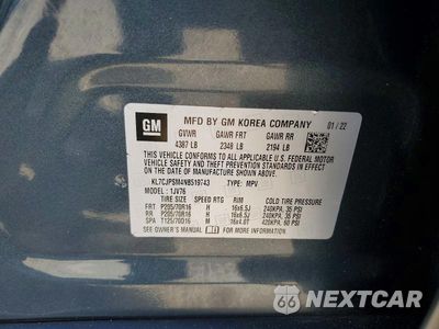 Zdjęcie 13 z 13 samochodu: 2022 CHEVROLET TRAX 1LT VIN:KL7CJPSM4NB519743 - miniatura