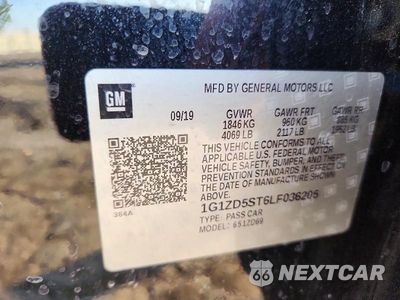 Zdjęcie 12 z 12 samochodu: 2020 CHEVROLET MALIBU LT VIN:1G1ZD5ST6LF036205 - miniatura