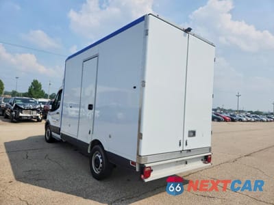 Drugie zdjęcie samochodu z przodu: 2020 FORD TRANSIT DELIVERY TRUCK VIN:1FDBW5Z89LKA95580 - miniatura