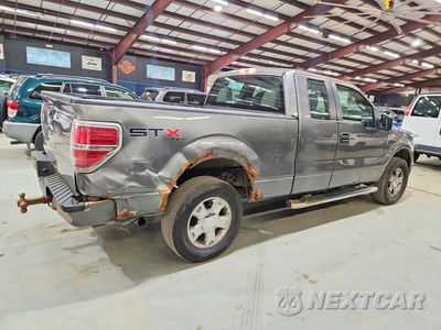 Trzecie zdjęcie samochodu z tyłu: 2010 FORD F150 SUPER CAB VIN:1FTEX1EW6AFD52647 - miniatura