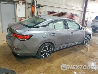 Trzecie zdjęcie samochodu z tyłu: 2025 NISSAN SENTRA SV VIN:3N1AB8CV8SY299110 - miniatura