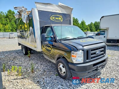 Czwarte zdjęcie samochodu z boku: 2024 FORD E450 BOX TRUCK VIN:1FDXE4FN2RDD24191 - miniatura
