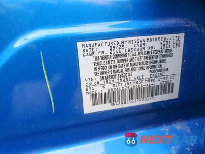 Zdjęcie 12 z 12 samochodu: 2025 NISSAN SENTRA VIN:3N1AB8CV1SY400147 - miniatura