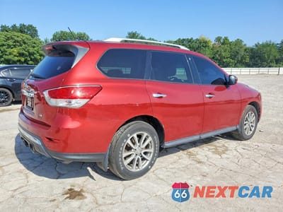Trzecie zdjęcie samochodu z tyłu: 2014 NISSAN PATHFINDER SV VIN:5N1AR2MN2EC711809 - miniatura