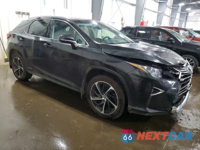 Czwarte zdjęcie samochodu z boku: 2018 LEXUS RX 450H BASE VIN:2T2BGMCA3JC024926 - miniatura