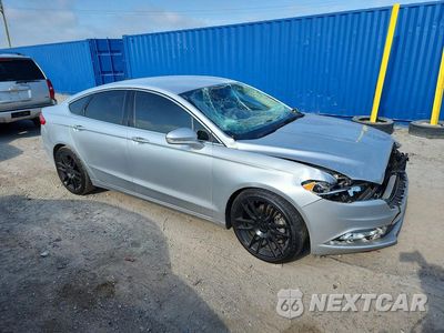 Czwarte zdjęcie samochodu z boku: 2017 FORD FUSION SE VIN:3FA6P0HD4HR184311 - miniatura