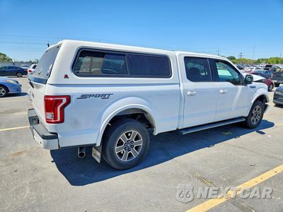 Trzecie zdjęcie samochodu z tyłu: 2016 FORD F150 SUPERCREW VIN:1FTFW1EF1GKE83394 - miniatura