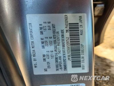 Zdjęcie 12 z 12 samochodu: 2010 MAZDA 3 S VIN:JM1BL1S5XA1209742 - miniatura