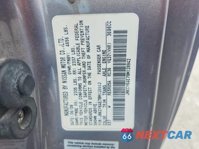 Zdjęcie 12 z 12 samochodu: 2008 INFINITI G37 BASE VIN:JNKCV64E78M128942 - miniatura