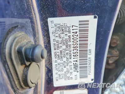 Zdjęcie 12 z 12 samochodu: 2006 HONDA CIVIC LX VIN:JHMFA16536S002417 - miniatura