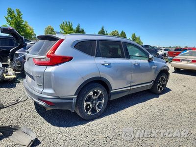 Trzecie zdjęcie samochodu z tyłu: 2017 HONDA CR-V TOURING VIN:5J6RW2H94HL000463 - miniatura