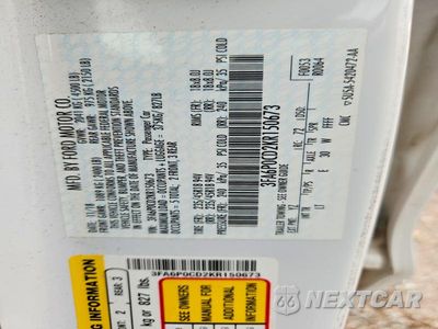 Zdjęcie 12 z 12 samochodu: 2019 FORD FUSION SEL VIN:3FA6P0CD2KR150673 - miniatura