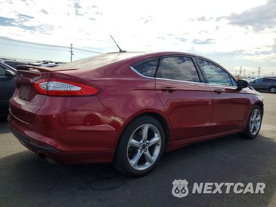 Trzecie zdjęcie samochodu z tyłu: 2016 FORD FUSION S VIN:3FA6P0G72GR329100 - miniatura