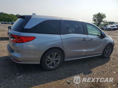 Trzecie zdjęcie samochodu z tyłu: 2022 HONDA ODYSSEY TOURING VIN:5FNRL6H83NB055689 - miniatura