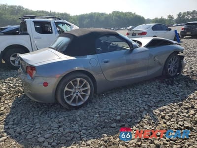 Trzecie zdjęcie samochodu z tyłu: 2008 BMW Z4 3.0 VIN:4USBU33508LW74353 - miniatura