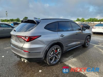 Trzecie zdjęcie samochodu z tyłu: 2025 ACURA MDX TYPE S ADVANCE VIN:5J8YD8H83SL001582 - miniatura