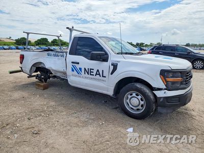 Czwarte zdjęcie samochodu z boku: 2024 FORD F150 XL VIN:1FTMF1KP9RKF56311 - miniatura