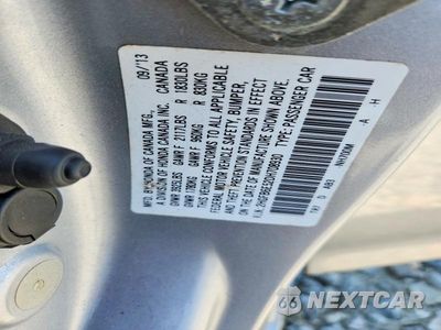 Zdjęcie 12 z 12 samochodu: 2013 HONDA CIVIC SI VIN:2HGFB6E52DH708930 - miniatura