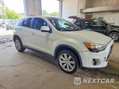 Czwarte zdjęcie samochodu z boku: 2015 MITSUBISHI OUTLANDER SPORT ES VIN:4A4AP3AW5FE051826 - miniatura