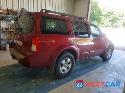 Trzecie zdjęcie samochodu z tyłu: 2006 NISSAN PATHFINDER S VIN:5N1AR18U46C677062 - miniatura