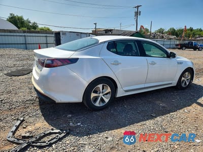 Trzecie zdjęcie samochodu z tyłu: 2014 KIA OPTIMA HYBRID VIN:KNAGM4AD1E5070318 - miniatura