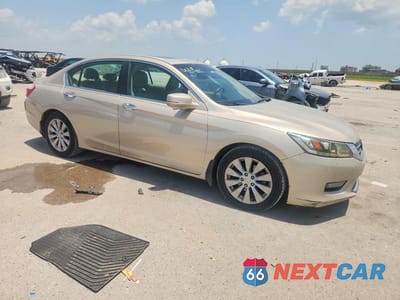 Czwarte zdjęcie samochodu z boku: 2014 HONDA ACCORD EXL VIN:1HGCR2F84EA058370 - miniatura