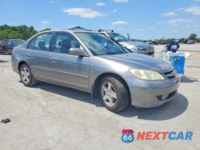 Czwarte zdjęcie samochodu z boku: 2004 HONDA CIVIC EX VIN:2HGES26744H550790 - miniatura