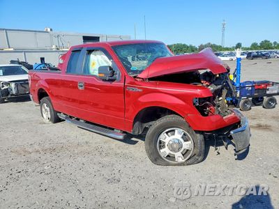 Czwarte zdjęcie samochodu z boku: 2010 FORD F150 SUPER CAB VIN:1FTEX1C84AFA75839 - miniatura