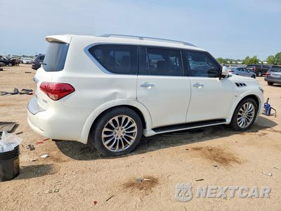 Trzecie zdjęcie samochodu z tyłu: 2015 INFINITI QX80 BASE VIN:JN8AZ2NE0F9080709 - miniatura