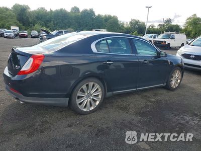 Trzecie zdjęcie samochodu z tyłu: 2014 LINCOLN MKS VIN:1LNHL9FT3EG600067 - miniatura