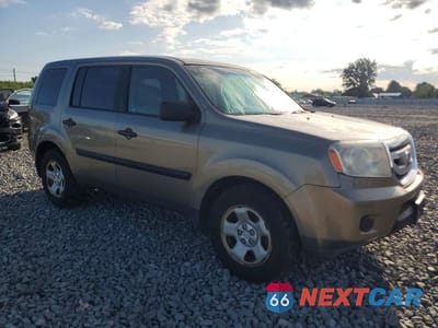 Czwarte zdjęcie samochodu z boku: 2011 HONDA PILOT LX VIN:5FNYF4H25BB047950 - miniatura