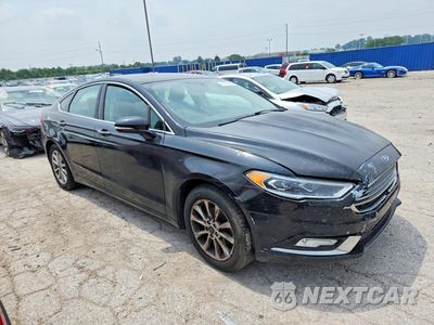 Czwarte zdjęcie samochodu z boku: 2017 FORD FUSION SE VIN:3FA6P0HD7HR111384 - miniatura