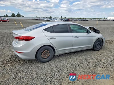 Trzecie zdjęcie samochodu z tyłu: 2017 HYUNDAI ELANTRA SE VIN:5NPD74LF7HH087186 - miniatura