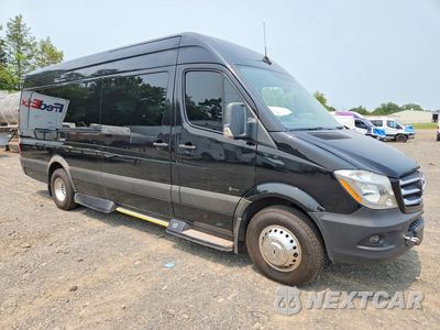 Czwarte zdjęcie samochodu z boku: 2017 MERCEDES-BENZ SPRINTER 3500 VIN:WDAPF4CC1HP555779 - miniatura