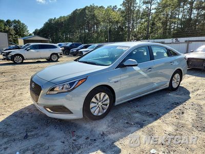 2016 HYUNDAI SONATA HYBRID SE KMHE24L11GA008555 - główne zdjęcie licytacji z USA - miniatura