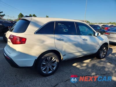 Trzecie zdjęcie samochodu z tyłu: 2010 ACURA MDX ADVANCE VIN:2HNYD2H58AH506802 - miniatura