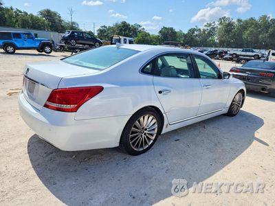 Trzecie zdjęcie samochodu z tyłu: 2014 HYUNDAI EQUUS SIGNATURE VIN:KMHGH4JH4EU082667 - miniatura