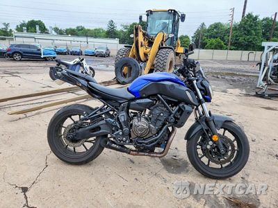 2018 YAMAHA MT07 JYARM27E2JA001036 - główne zdjęcie licytacji z USA - miniatura