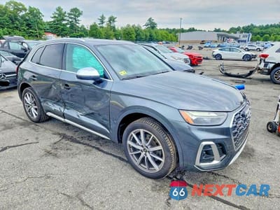 Czwarte zdjęcie samochodu z boku: 2022 AUDI SQ5 PREMIUM VIN:WA1A4AFY4N2100930 - miniatura