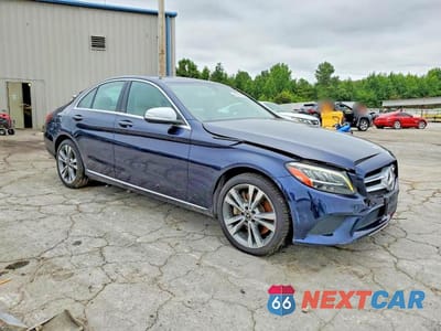 Czwarte zdjęcie samochodu z boku: 2020 MERCEDES-BENZ C 300 4MATIC VIN:WDDWF8EBXLR556064 - miniatura