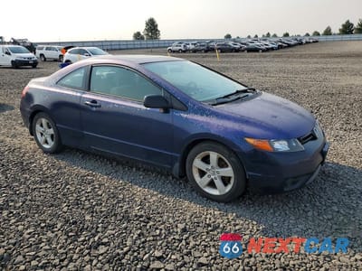 Czwarte zdjęcie samochodu z boku: 2007 HONDA CIVIC EX VIN:2HGFG12837H501423 - miniatura